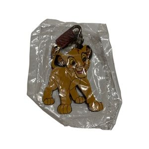 Vtg Applause Disney’s The Lion King Samba Cub Vinyl Badge Clip NIP